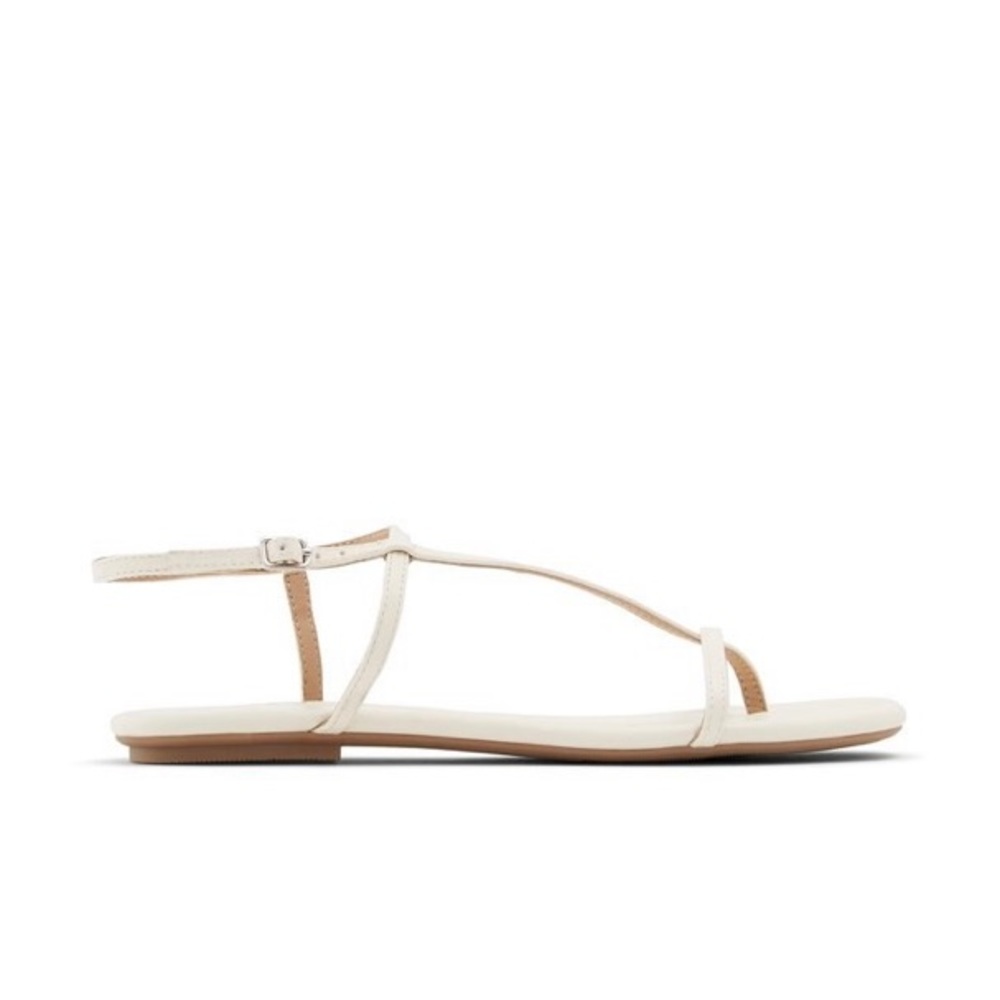Brand New White Vegan Flats